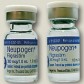 Two vials of Neupogen.