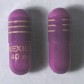 Two 40 mg Nexium capsules.
