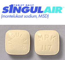 Singulair Merck Tablets Logo