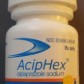 bottle of aciphex