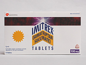 imitrex tablets package