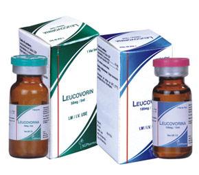 Leucovorin Calcium Injection packages and bottles