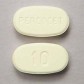 Two 650 mg Percocet Tablets