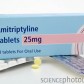 Amitriptyline tablets and package