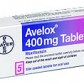 400 mg dosage of avelox