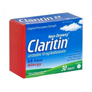 Claritin tablet package