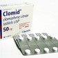 50 mg package and contents of clomid
