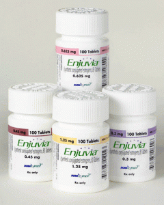 Enjuvia tablet bottles stacked