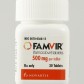 A bottle of Famvir, 500 mg