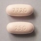 250 mg tablet of Cefzil