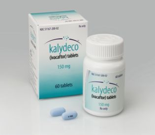 kalydeco capsules bottle and package