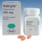 the 450 mg dose package of valcyte
