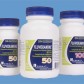 The 50 mg and 100 mg dose bottles of Fluvoxamine.