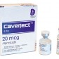 package and vials of caverject