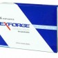 Exforge medication box packaging