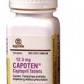 Bottle of capoten tablets